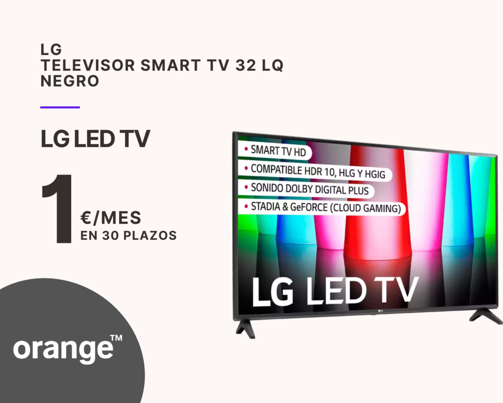 Orange oferta LG LED TV