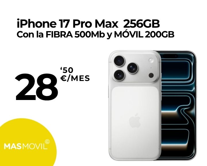Masmovil Iphone 17 Pro Max