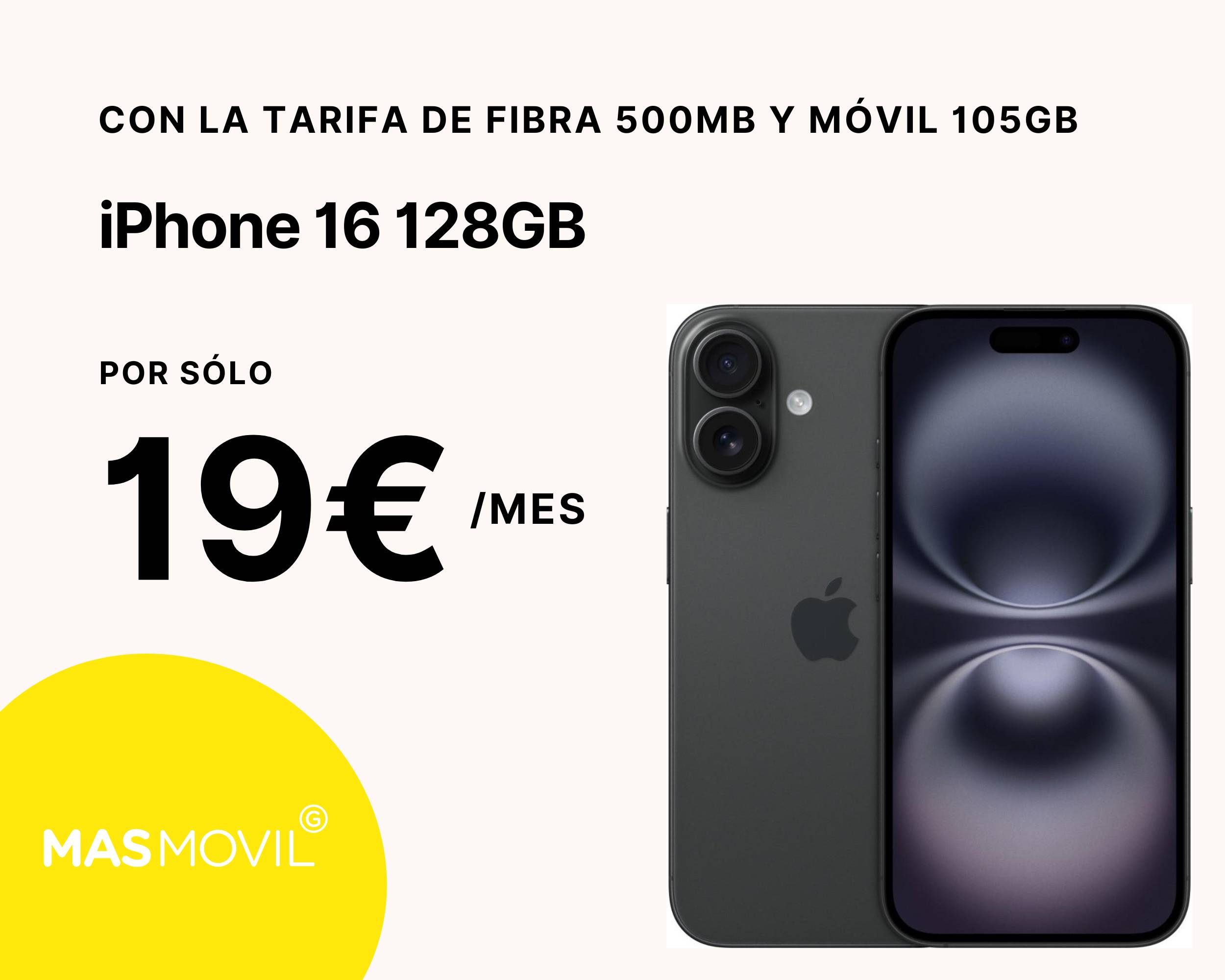 Masmovil oferta iphone 16