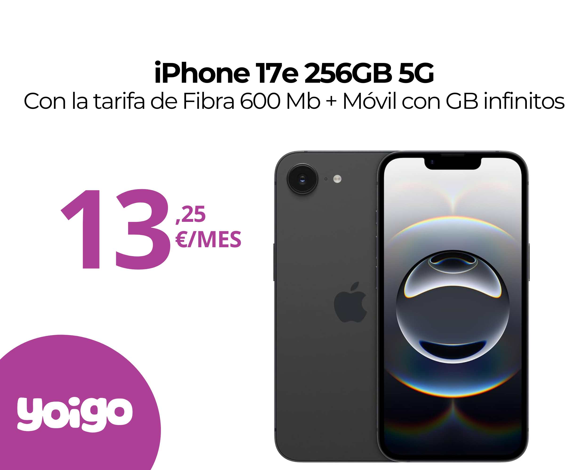 Yoigo Iphone 17e 2500x200