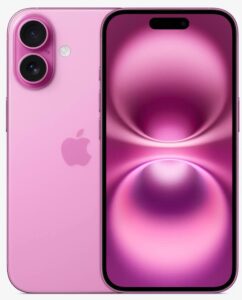 Iphone 16 Rosa frontal