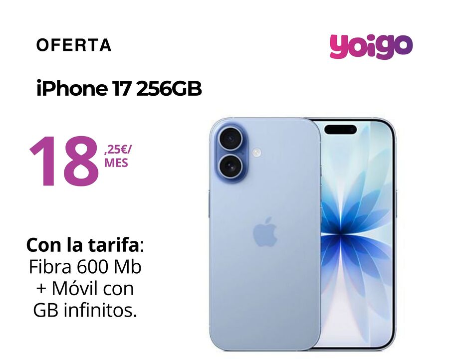Iphone 17 256GB azul
