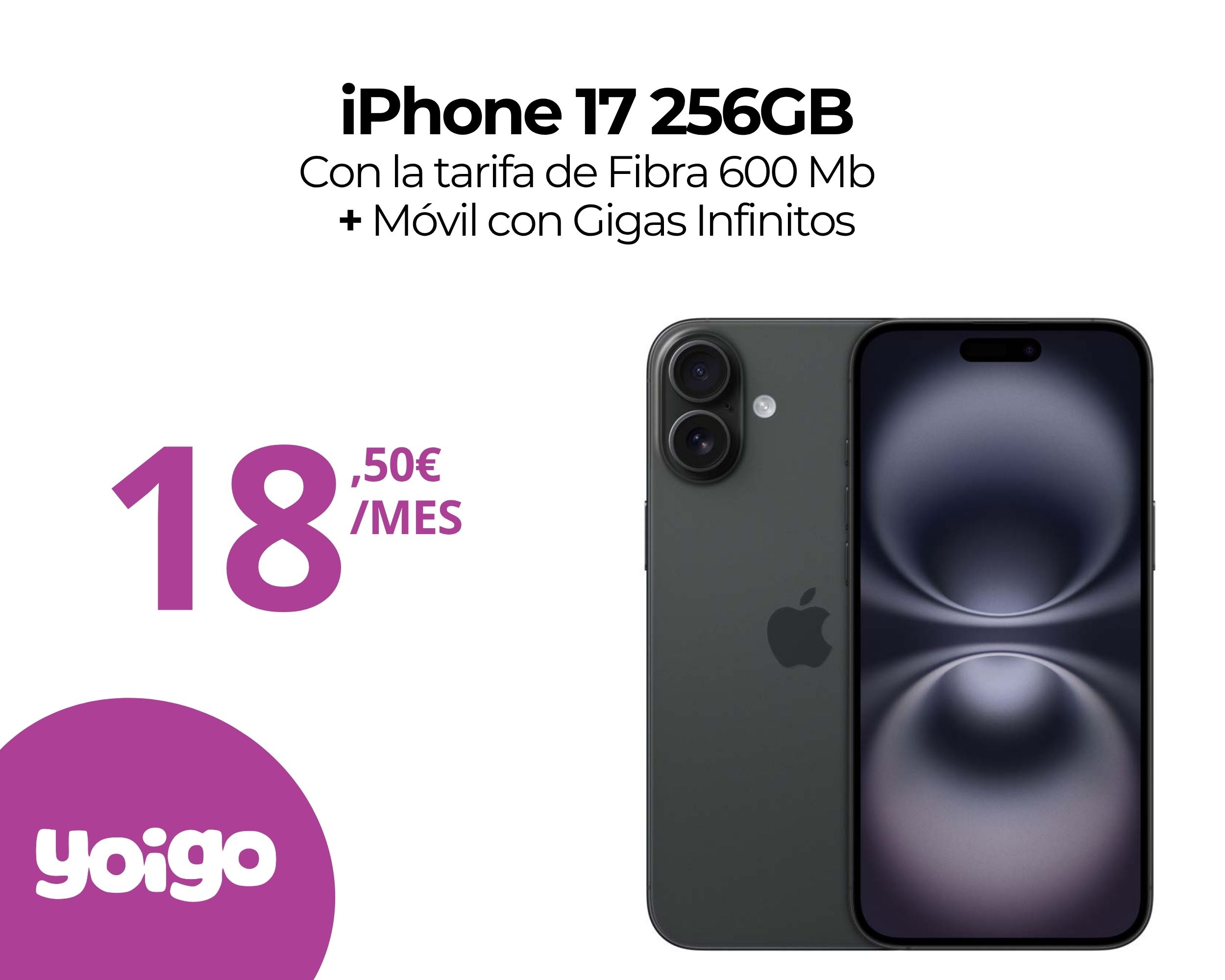 Yoigo Iphone 17 256