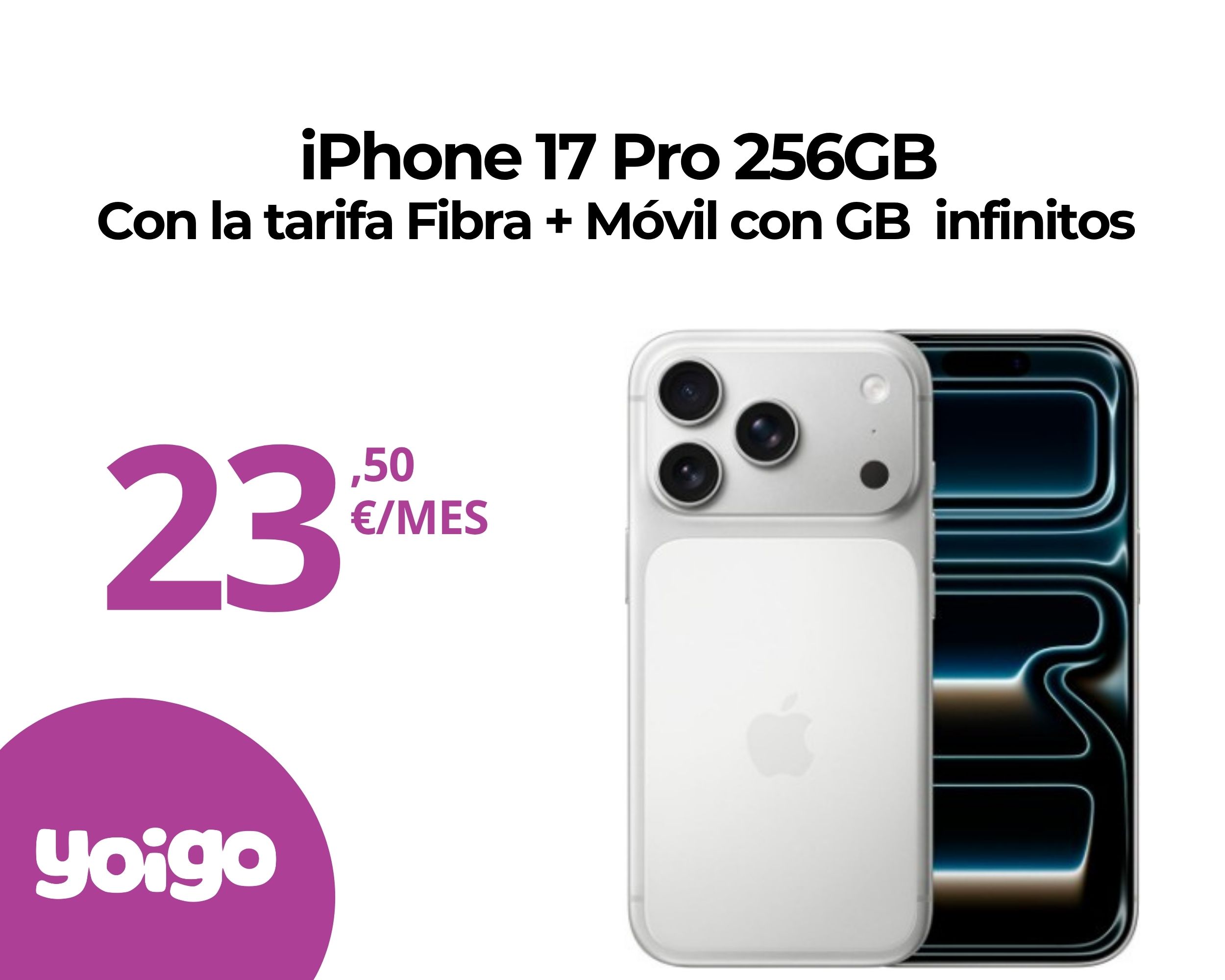 Yoigo Iphone 17 Pro 256