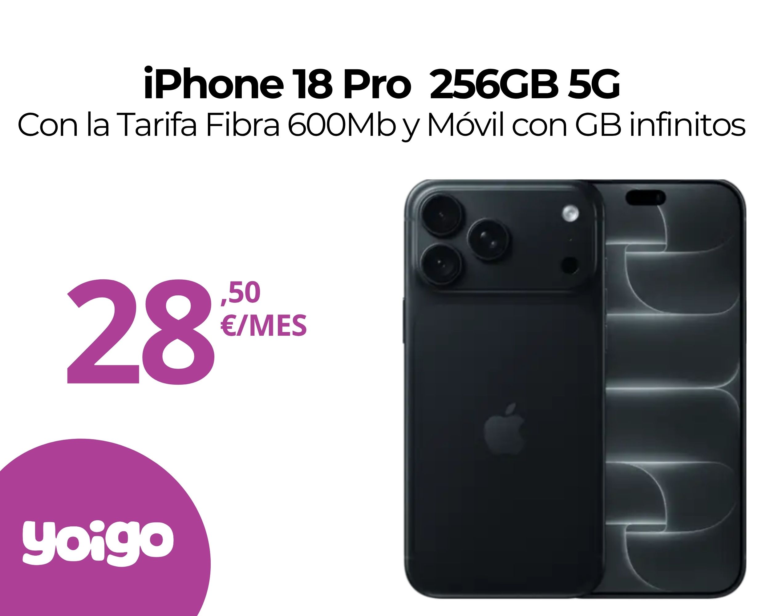 Iphone 18 Pro 256GB oferta