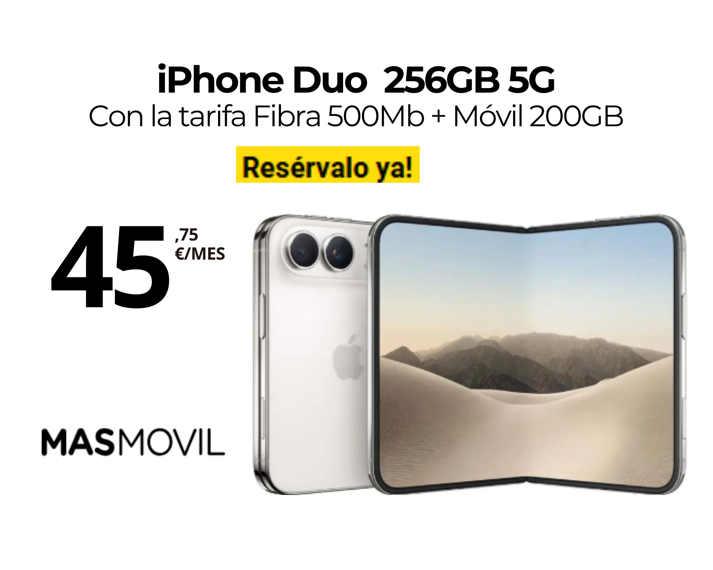 Iphone duo 256GB en oferta