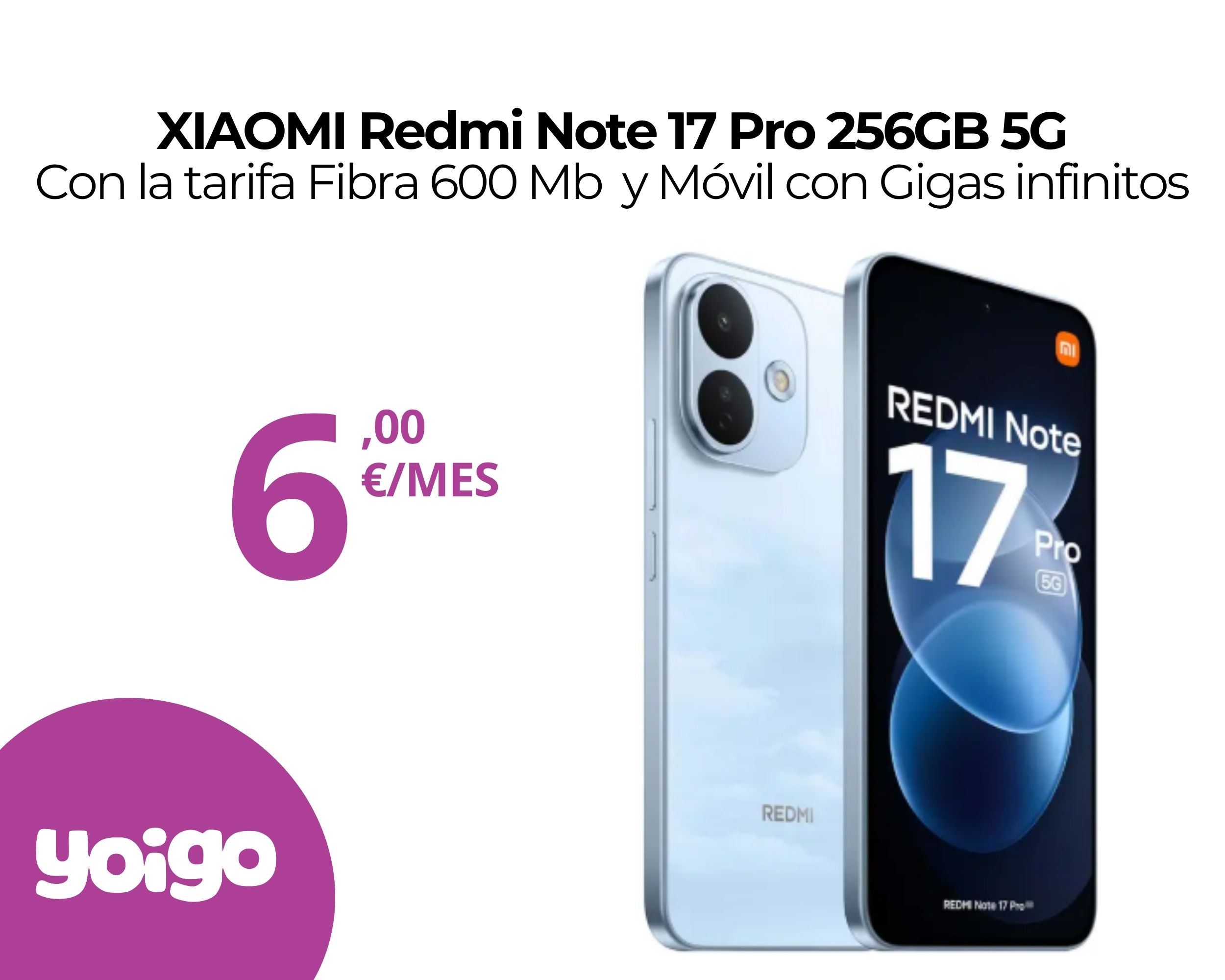 Yoigo Xiaomi redmi 17