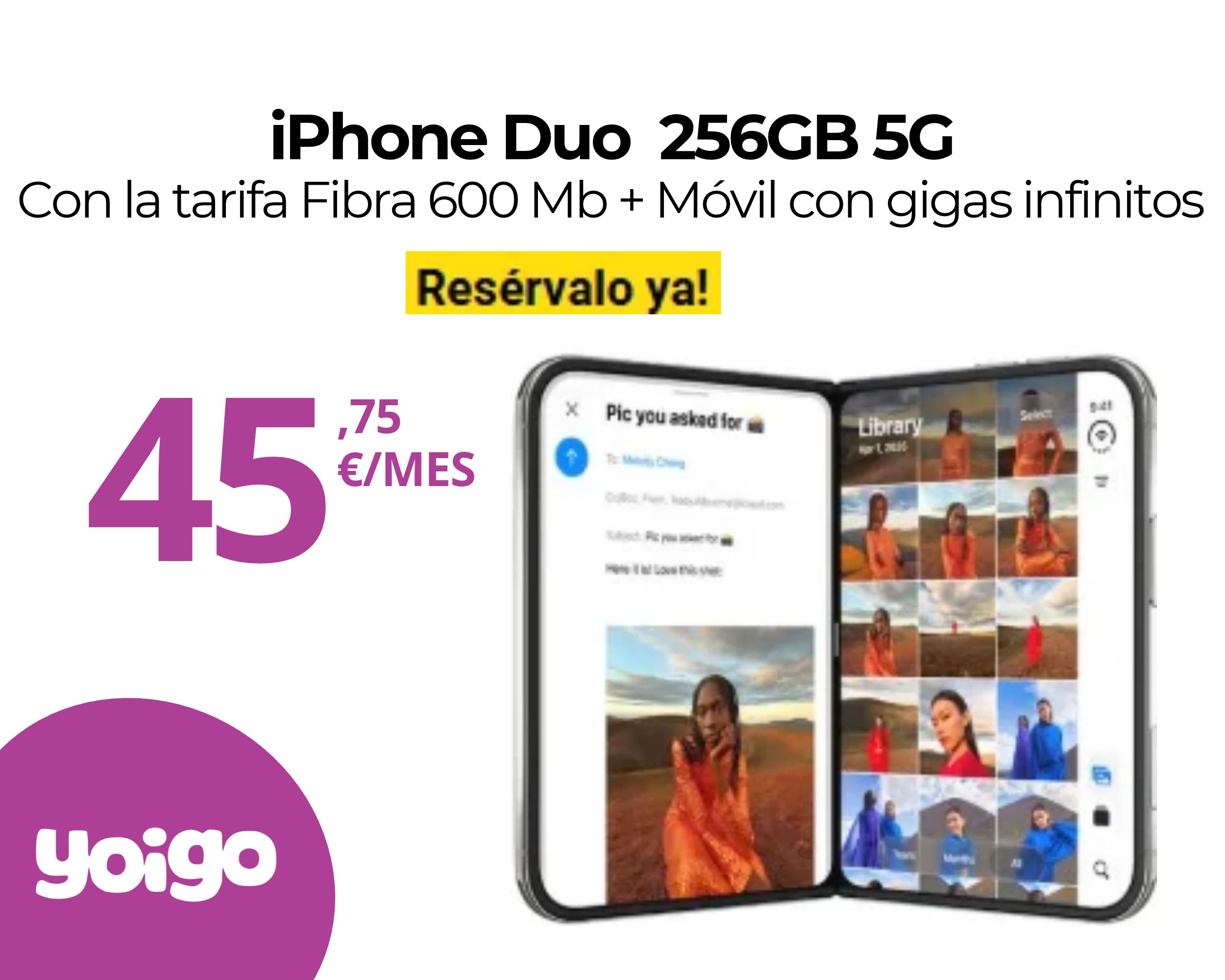 Oferta iPhone Duo